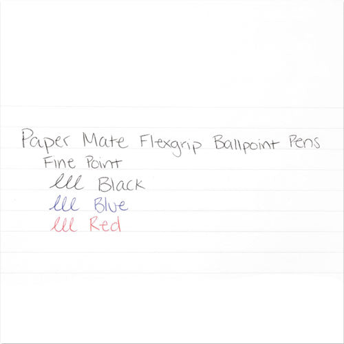 Paper Mate® wholesale. Flexgrip Ultra Retractable Ballpoint Pen, 0.8mm, Blue Ink, Black-blue Barrel, Dozen. HSD Wholesale: Janitorial Supplies, Breakroom Supplies, Office Supplies.