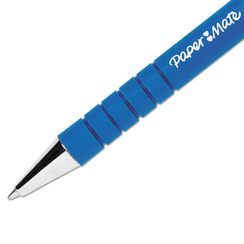 Paper Mate® wholesale. Flexgrip Ultra Retractable Ballpoint Pen, 0.8mm, Blue Ink, Black-blue Barrel, Dozen. HSD Wholesale: Janitorial Supplies, Breakroom Supplies, Office Supplies.