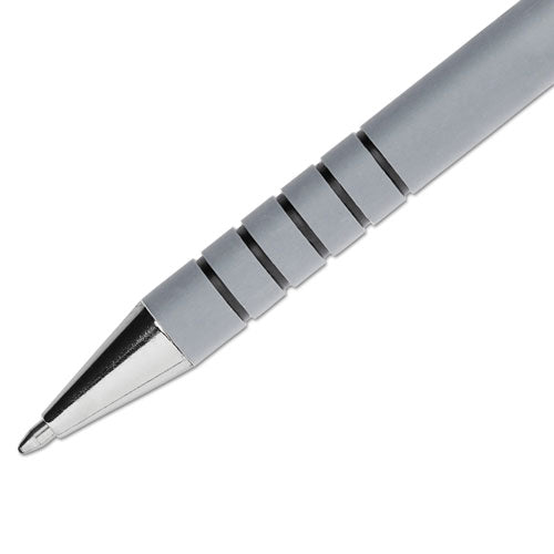 Paper Mate® wholesale. Flexgrip Ultra Stick Ballpoint Pen, Medium 1mm, Black Ink, Gray Barrel, Dozen. HSD Wholesale: Janitorial Supplies, Breakroom Supplies, Office Supplies.