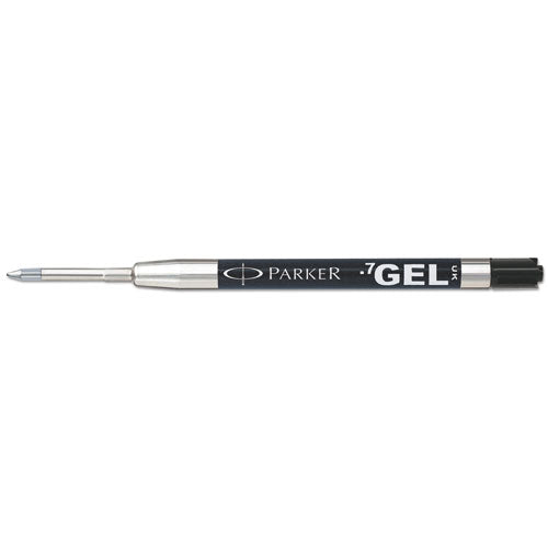 Parker® wholesale. Refill For Parker Retractable Gel Ink Roller Ball Pens, Medium Point, Black Ink, 2-pack. HSD Wholesale: Janitorial Supplies, Breakroom Supplies, Office Supplies.