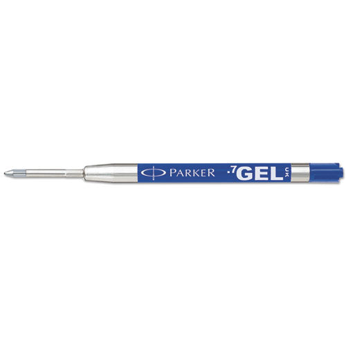 Parker® wholesale. Refill For Parker Retractable Gel Ink Roller Ball Pens, Medium Point, Blue Ink, 2-pack. HSD Wholesale: Janitorial Supplies, Breakroom Supplies, Office Supplies.