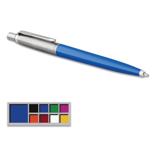 Parker® wholesale. Jotter Retractable Ballpoint Pen, Medium 0.7 Mm, Blue Ink-barrel. HSD Wholesale: Janitorial Supplies, Breakroom Supplies, Office Supplies.