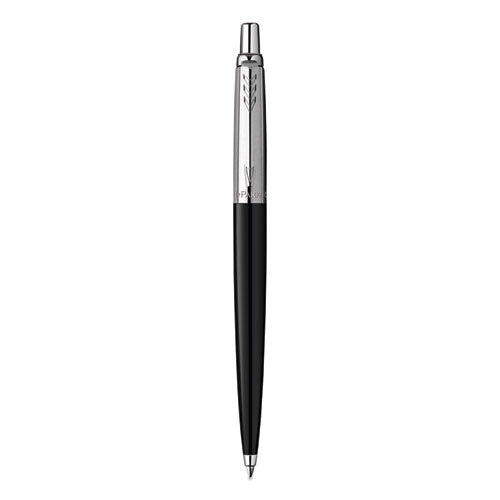 Parker® wholesale. Jotter Retractable Ballpoint Pen, Medium 0.7 Mm, Blue Ink, Black Barrel. HSD Wholesale: Janitorial Supplies, Breakroom Supplies, Office Supplies.