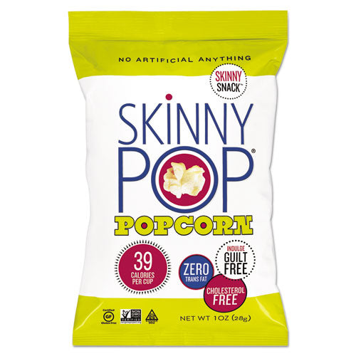 SkinnyPop® Popcorn wholesale. Popcorn, Original, 1 Oz Bag, 12-carton. HSD Wholesale: Janitorial Supplies, Breakroom Supplies, Office Supplies.