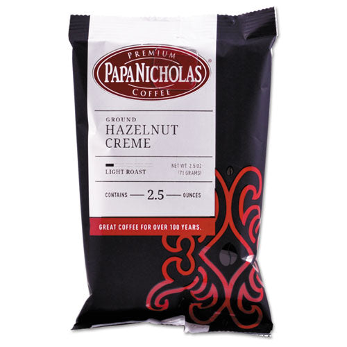 PapaNicholas® Coffee wholesale. Premium Coffee, Hazelnut Creme, 18-carton. HSD Wholesale: Janitorial Supplies, Breakroom Supplies, Office Supplies.