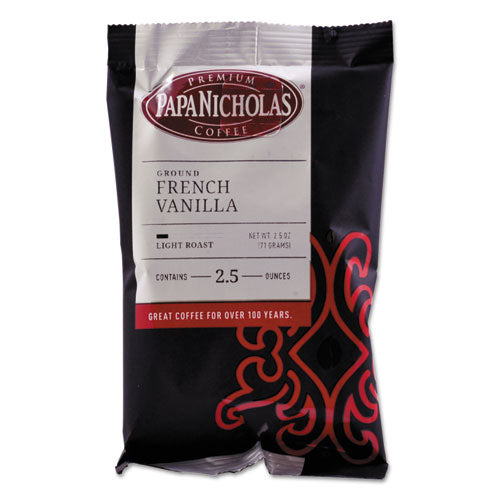 PapaNicholas® Coffee wholesale. Premium Coffee, French Vanilla, 18-carton. HSD Wholesale: Janitorial Supplies, Breakroom Supplies, Office Supplies.