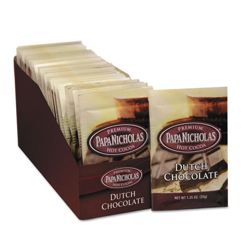 PapaNicholas® Coffee wholesale. Premium Hot Cocoa, Dutch Chocolate, 24-carton. HSD Wholesale: Janitorial Supplies, Breakroom Supplies, Office Supplies.