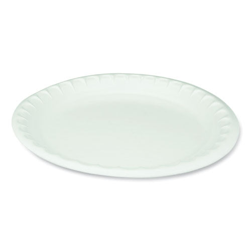 Pactiv wholesale. PACTIV Laminated Foam Dinnerware, Plate, 10.25