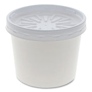 Pactiv wholesale. PACTIV Paper Round Food Container And Lid Combo, 12 Oz, 3.75