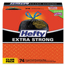 Hefty® wholesale. Ultra Strong Tall Kitchen And Trash Bags, 30 Gal, 1.1 Mil, 30" X 33", Black, 74-box. HSD Wholesale: Janitorial Supplies, Breakroom Supplies, Office Supplies.