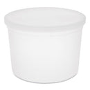 Delitainer Microwavable Container Bulk, 64 Oz, 4.5 X 4.5 X 6.35, Natural, 120-carton