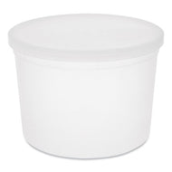 Delitainer Microwavable Container Bulk, 64 Oz, 4.5 X 4.5 X 6.35, Natural, 120-carton