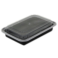 Pactiv wholesale. Versatainers, 28 Oz, 7.25 X 5 X 1.5, Black Base-clear Lid, 150-carton. HSD Wholesale: Janitorial Supplies, Breakroom Supplies, Office Supplies.