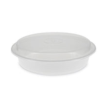 Load image into Gallery viewer, Newspring Versatainer Microwavable Containers, 48 Oz, 9 X 9 X 2.38, White-clear, 150-carton