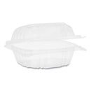 Sensation Smartlock Clear Hinged Lid Containers, 5.24 X 5.25 X 2.57, Clear, 375-carton