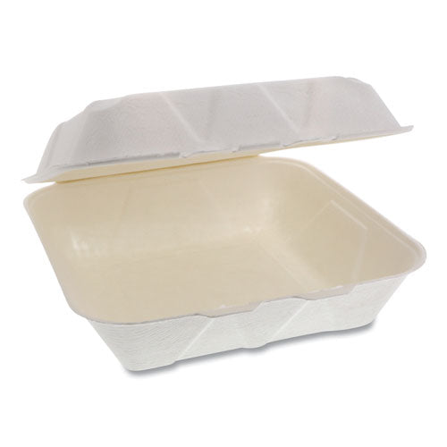 Pactiv wholesale. PACTIV Earthchoice Bagasse Hinged Lid Container, Dual Tab Lock Large Container, 9 X 9 X 3.5, Natural, 150-carton. HSD Wholesale: Janitorial Supplies, Breakroom Supplies, Office Supplies.