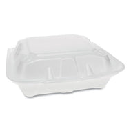 Pactiv wholesale. PACTIV Foam Hinged Lid Containers, Dual Tab Lock Economy, 3-compartment, 8.42 X 8.15 X 3, White, 150-carton. HSD Wholesale: Janitorial Supplies, Breakroom Supplies, Office Supplies.