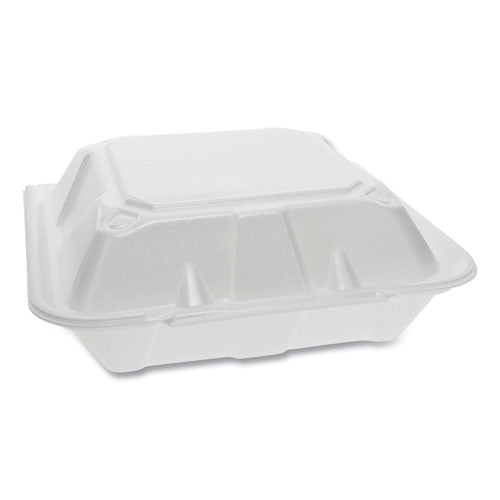 Pactiv wholesale. PACTIV Foam Hinged Lid Containers, Dual Tab Lock, 3-compartment, 9.13 X 9 X 3.25, White, 150-carton. HSD Wholesale: Janitorial Supplies, Breakroom Supplies, Office Supplies.