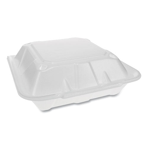 Pactiv wholesale. PACTIV Foam Hinged Lid Containers, Dual Tab Lock Economy, 3-compartment, 9.13 X 9 X 3.25, White, 150-carton. HSD Wholesale: Janitorial Supplies, Breakroom Supplies, Office Supplies.