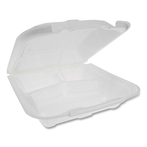 Pactiv wholesale. PACTIV Foam Hinged Lid Containers, Dual Tab Lock Economy, 3-compartment, 9.13 X 9 X 3.25, White, 150-carton. HSD Wholesale: Janitorial Supplies, Breakroom Supplies, Office Supplies.