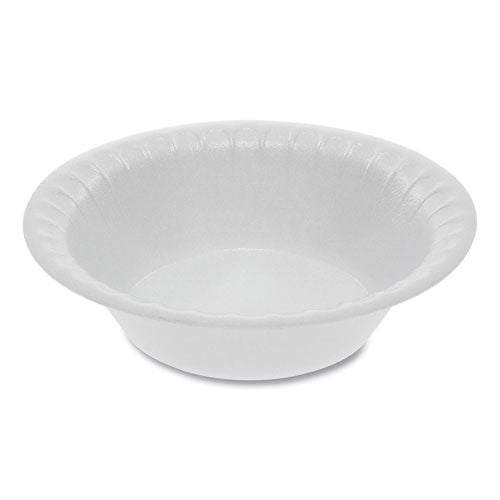 Pactiv wholesale. PACTIV Unlaminated Foam Dinnerware, Bowl, 5 Oz, 4.5