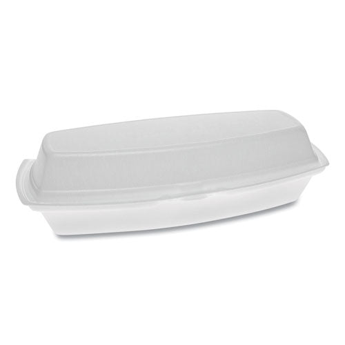 Pactiv wholesale. PACTIV Foam Hinged Lid Containers, Single Tab Lock Hot Dog, 7.25 X 3 X 2, White, 504-carton. HSD Wholesale: Janitorial Supplies, Breakroom Supplies, Office Supplies.