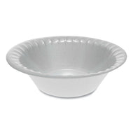 Pactiv wholesale. PACTIV Laminated Foam Dinnerware, Bowl, 12 Oz, 6