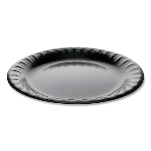 Pactiv wholesale. PACTIV Laminated Foam Dinnerware, Plate, 9" Diameter, Black, 500-carton. HSD Wholesale: Janitorial Supplies, Breakroom Supplies, Office Supplies.