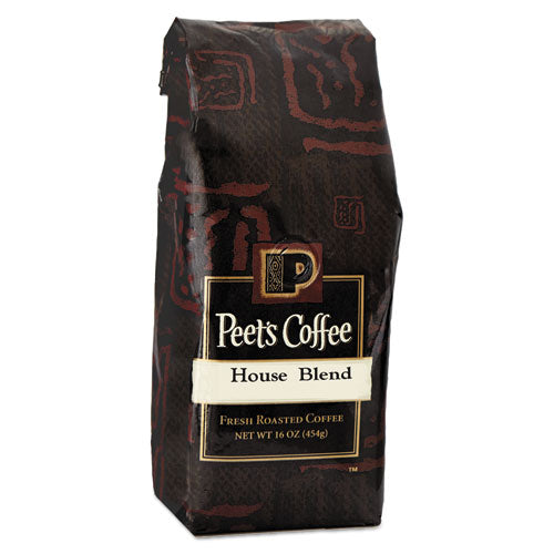 Peet's Coffee & Tea® wholesale. Bulk Coffee, House Blend, Ground, 1 Lb Bag. HSD Wholesale: Janitorial Supplies, Breakroom Supplies, Office Supplies.