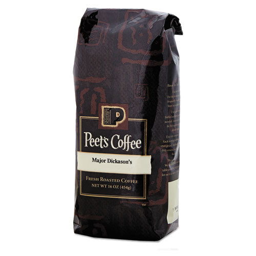 Peet's Coffee & Tea® wholesale. Bulk Coffee, Major Dickason's Blend, Ground, 1 Lb Bag. HSD Wholesale: Janitorial Supplies, Breakroom Supplies, Office Supplies.