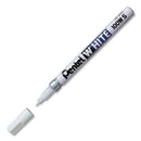 Pentel® wholesale. PENTEL Permanent Marker, Fine Bullet Tip, White. HSD Wholesale: Janitorial Supplies, Breakroom Supplies, Office Supplies.