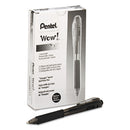 Pentel® wholesale. PENTEL Wow! Retractable Ballpoint Pen, Medium 1 Mm, Black Ink-barrel, Dozen. HSD Wholesale: Janitorial Supplies, Breakroom Supplies, Office Supplies.