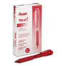 Pentel® wholesale. PENTEL Wow! Retractable Ballpoint Pen, Medium 1 Mm, Red Ink-barrel, Dozen. HSD Wholesale: Janitorial Supplies, Breakroom Supplies, Office Supplies.