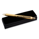 Pentel® wholesale. PENTEL Energel Alloy Retractable Gel Pen, Medium 0.7mm, Black Ink, Gold Barrel. HSD Wholesale: Janitorial Supplies, Breakroom Supplies, Office Supplies.
