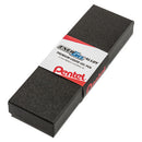 Pentel® wholesale. PENTEL Energel Alloy Retractable Gel Pen, Medium 0.7mm, Black Ink, Gold Barrel. HSD Wholesale: Janitorial Supplies, Breakroom Supplies, Office Supplies.