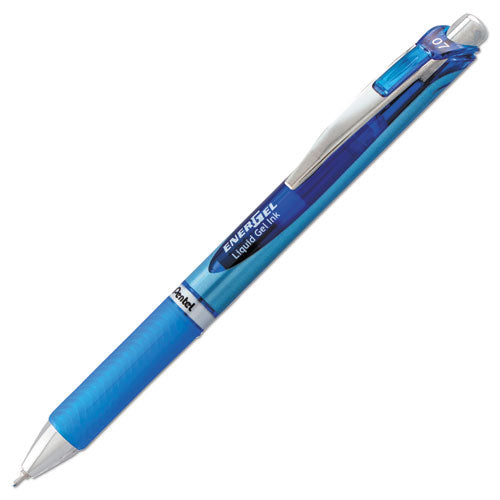 Pentel® wholesale. PENTEL Energel Rtx Retractable Gel Pen, Medium 0.7 Mm, Blue Ink, Blue-gray Barrel. HSD Wholesale: Janitorial Supplies, Breakroom Supplies, Office Supplies.