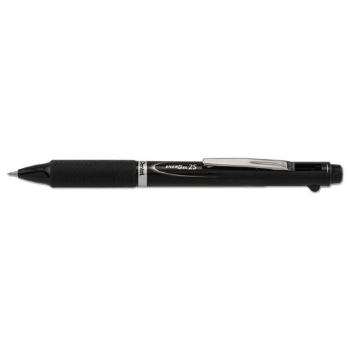 Pentel® wholesale. PENTEL Energel 2s Retractable Multi-color Gel Pen + Pencil, 0.5 Mm, Black-red Ink, Black Barrel. HSD Wholesale: Janitorial Supplies, Breakroom Supplies, Office Supplies.