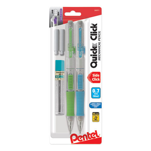 Pentel® wholesale. PENTEL Quick Click Mechanical Pencil, 0.7 Mm, Hb (
