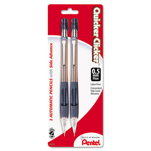 Pentel® wholesale. PENTEL Quicker Clicker Mechanical Pencil, 0.5 Mm, Hb (