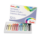 Pentel® wholesale. Oil Pastel Set With Carrying Case,12-color Set, Assorted, 12-set. HSD Wholesale: Janitorial Supplies, Breakroom Supplies, Office Supplies.