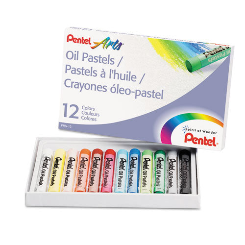 Pentel® wholesale. Oil Pastel Set With Carrying Case,12-color Set, Assorted, 12-set. HSD Wholesale: Janitorial Supplies, Breakroom Supplies, Office Supplies.