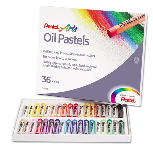 Pentel® wholesale. PENTEL Oil Pastel Set With Carrying Case,36-color Set, Assorted, 36-set. HSD Wholesale: Janitorial Supplies, Breakroom Supplies, Office Supplies.