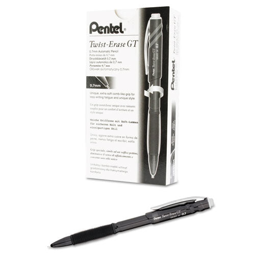 Pentel® wholesale. PENTEL Twist-erase Gt Pencils, 0.7 Mm, Hb (