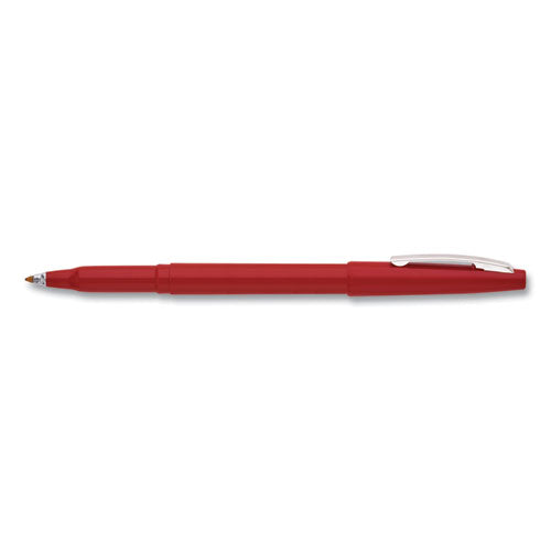 Pentel® wholesale. PENTEL Rolling Writer Stick Roller Ball Pen, Medium 0.8mm, Red Ink-barrel, Dozen. HSD Wholesale: Janitorial Supplies, Breakroom Supplies, Office Supplies.