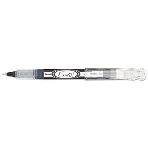Pentel® wholesale. PENTEL Finito! Stick Porous Point Pen, Extra-fine 0.4mm, Black Ink, Black-silver Barrel. HSD Wholesale: Janitorial Supplies, Breakroom Supplies, Office Supplies.