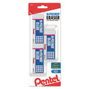 Pentel® wholesale. PENTEL Hi-polymer Eraser, Rectangular, Medium, White, Latex-free Hi-polymer, 3-pack. HSD Wholesale: Janitorial Supplies, Breakroom Supplies, Office Supplies.