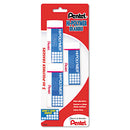 Pentel® wholesale. PENTEL Hi-polymer Eraser, Rectangular, Medium, White, Latex-free Hi-polymer, 3-pack. HSD Wholesale: Janitorial Supplies, Breakroom Supplies, Office Supplies.