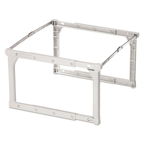 Pendaflex® wholesale. PENDAFLEX Plastic Snap-together Hanging Folder Frame, Legal-letter Size, 18" To 27" Long, White-silver Accents. HSD Wholesale: Janitorial Supplies, Breakroom Supplies, Office Supplies.