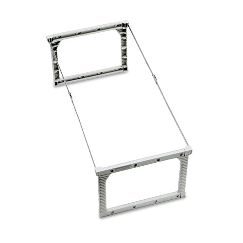 Pendaflex® wholesale. PENDAFLEX Plastic Snap-together Hanging Folder Frame, Legal-letter Size, 18" To 27" Long, White-silver Accents, 4-box. HSD Wholesale: Janitorial Supplies, Breakroom Supplies, Office Supplies.