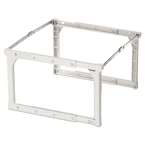 Pendaflex® wholesale. PENDAFLEX Plastic Snap-together Hanging Folder Frame, Legal-letter Size, 18" To 27" Long, White-silver Accents, 4-box. HSD Wholesale: Janitorial Supplies, Breakroom Supplies, Office Supplies.